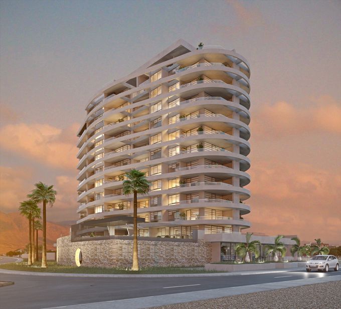 Venta de espectacular departamento exclusivo, en Edificio Vista Pacifico, en Borde Costero sector Chinchorro.